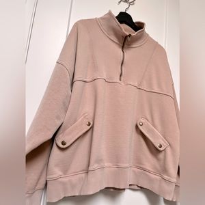 Aerie half zip sweater. Size L.